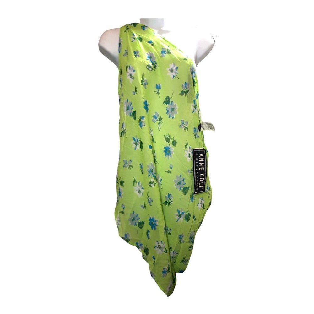 ANN COLE BEACH COVER UP SHEER MINI SARONG SKIRT DRESS WRAP BIKINI LADIES NWT